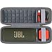 co2CREA Hard Travel Case Replacement for JBL Flip 7 Flip 6 FLIP 5 Waterproof Portable Bluetooth Speaker (Green Case)