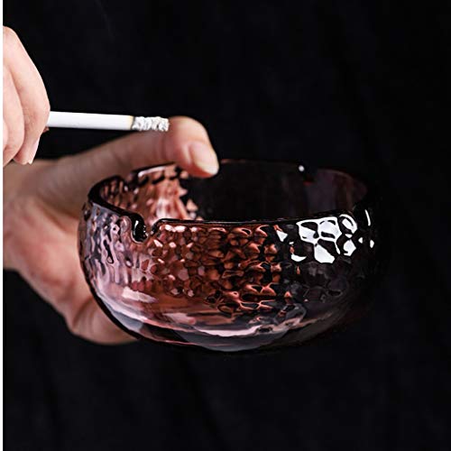 Asbakje Nordic Style Crystal Hammer glazen asbak Office Living Room Europese decoratieve ornamenten Hotel Asbak voor… - Image 6