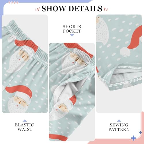 Boys' Pants Funny Christmas Gnomes Dots Long Bottoms Jogger Pants Elastic Waist Trousers with Pockets S-XL4