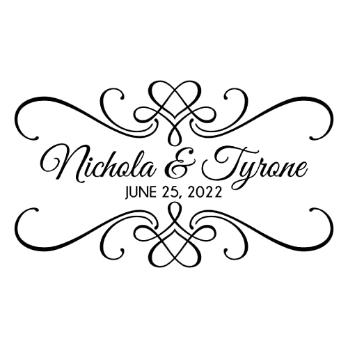 Personalized Wedding Dance Floor Decal, Wedding Reception Decor, Over 30 Colors And Several Sizes #TOP1