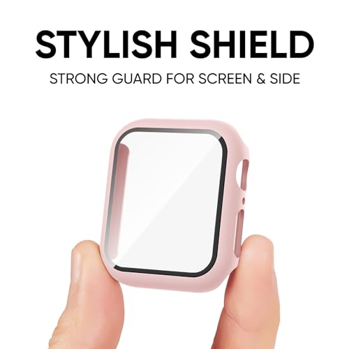 Image of Adorique 3-in-1 Compatible for Apple Watch Band 40mm 41mm 42mm 44mm 45mm 46mm, Soft Silicone Sport Strap for iWatch Series SE 10 9 8 7 6 5 4 3