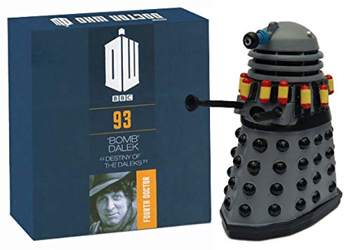 EaglemossOfficial Licensed Merchandise Doctor Who Figure Suicide Squad Bomb Dalek Hand Painted 1:21 Scale Collector Boxed Model Figurine #93