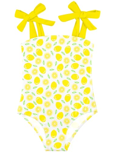 Image of Toddler Swimsuit Girl One Piece Baby Girls Bathing Suit Swimwear UPF 50