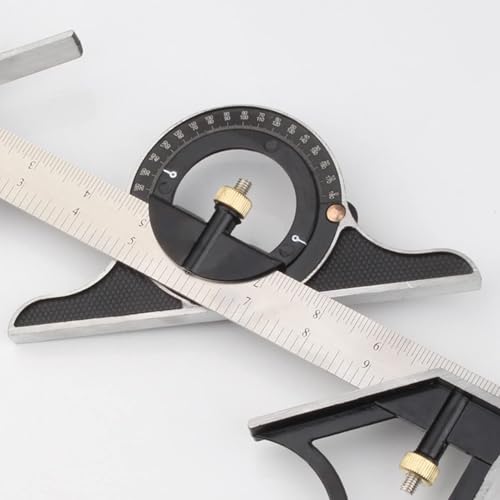 Règle d'angle carré multifonction pour menuiserie et outillage de traçage en construction