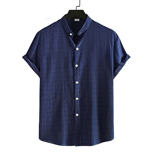 Chemise hawaïenne bleue pour un barbecue d'été stylé entre amis