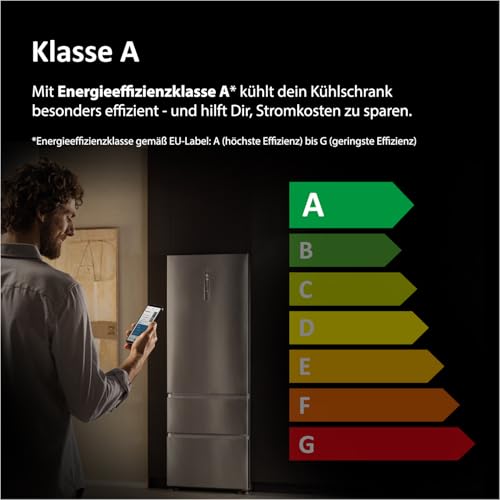 Haier Kühl-Gefrierkombination 2D 60 Series 3 Pro HDPR1618ANPK