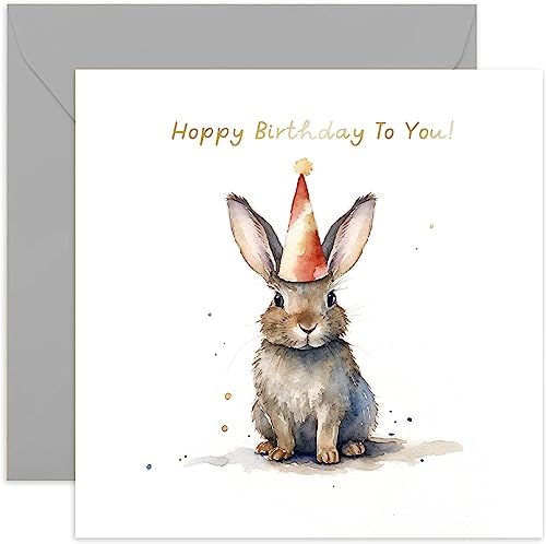 Old English Co. A Lovely Sister Birthday Card For Her - Butterfly Heart Watercolour Painting Artwork Birthday Card For Sister From Brother, Sibling - Cute Sister Birthday Card