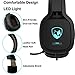 immagine 1Maegoo Cuffie Gaming PS4 PC Xbox One, Over Ear Cuffie da Gaming con Microfono Luce LED Cancellazione del Rumore da 3,5 mm Stereo Cuffie per PC PS4 Xbox One Nintendo Switch Laptop Tablet Mac Telefono