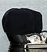 GaiRen Outboard Motor Cover Heavy Duty Waterproof Engine Cover Thick Polyester Fabric Black Up to 15HP