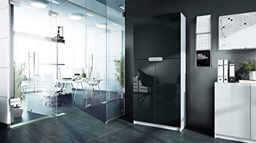 Vladon Logan V1, mobile per ufficio, schedario con...