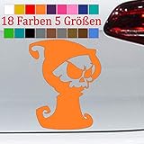 Generic Sensenmann Comic Aufkleber Tot Death Grusel Sticker Decal JDM 18 Farben 5 Größen