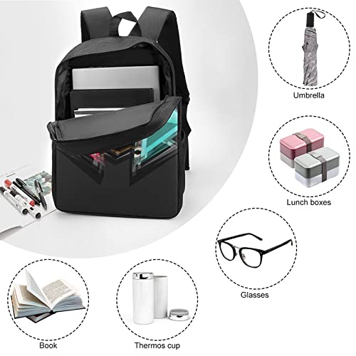 Sac à dos de mode avec imprimé 3D facettes et structure ultra légère