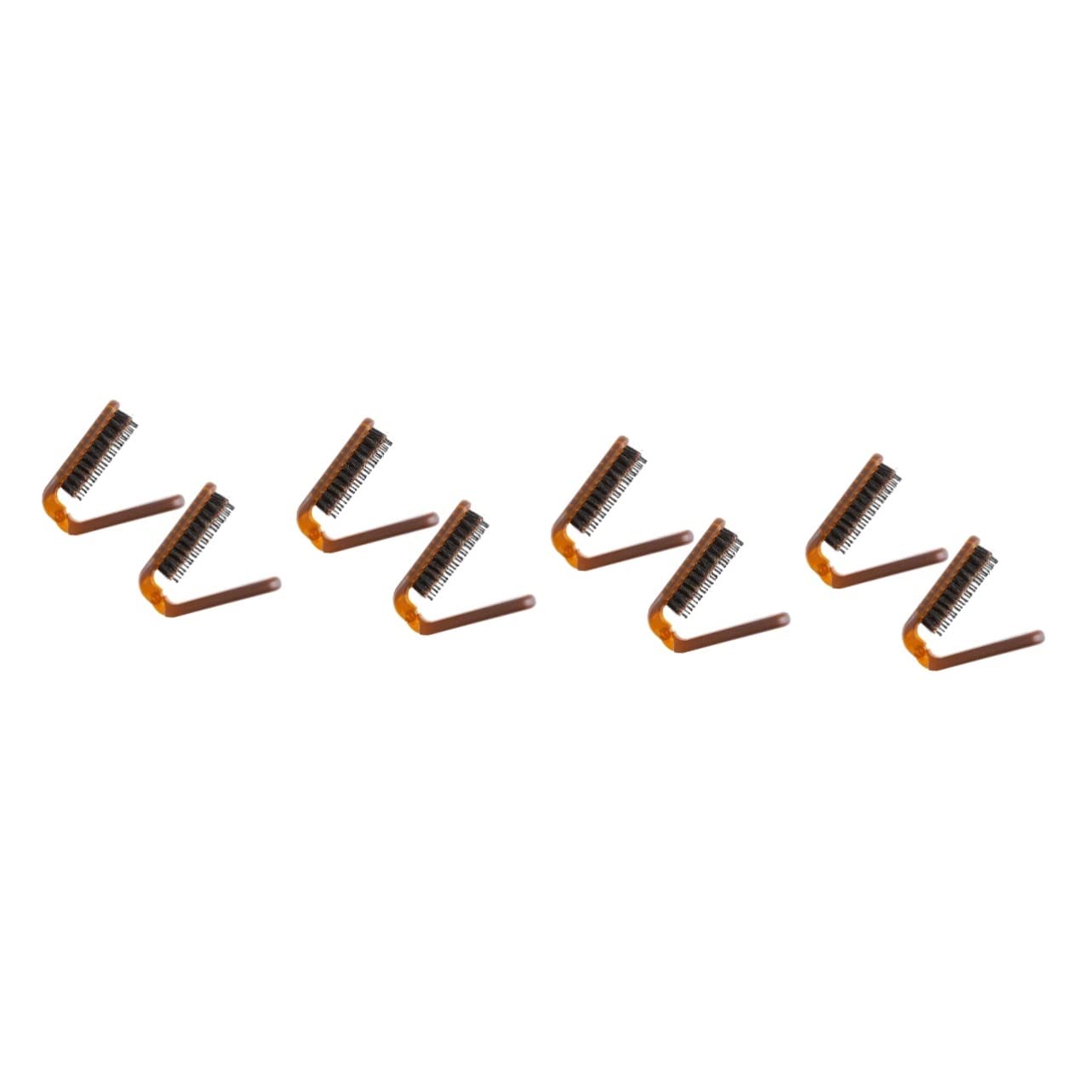 Peigne pliant de voyage lot de 8 brosses compactes pour sac à main et vacances