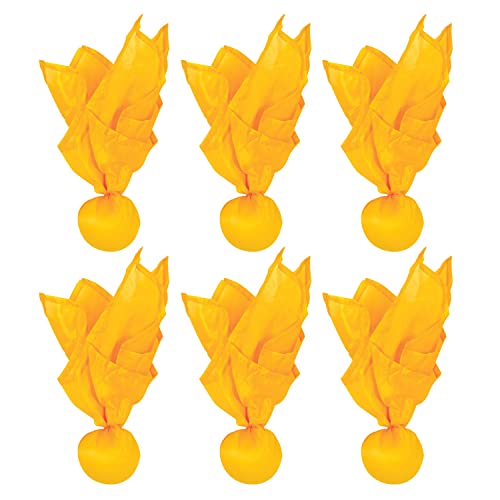 PerfectPitch Triple Flag Football Set Yellow 12 Pk Youth Size 25-31In