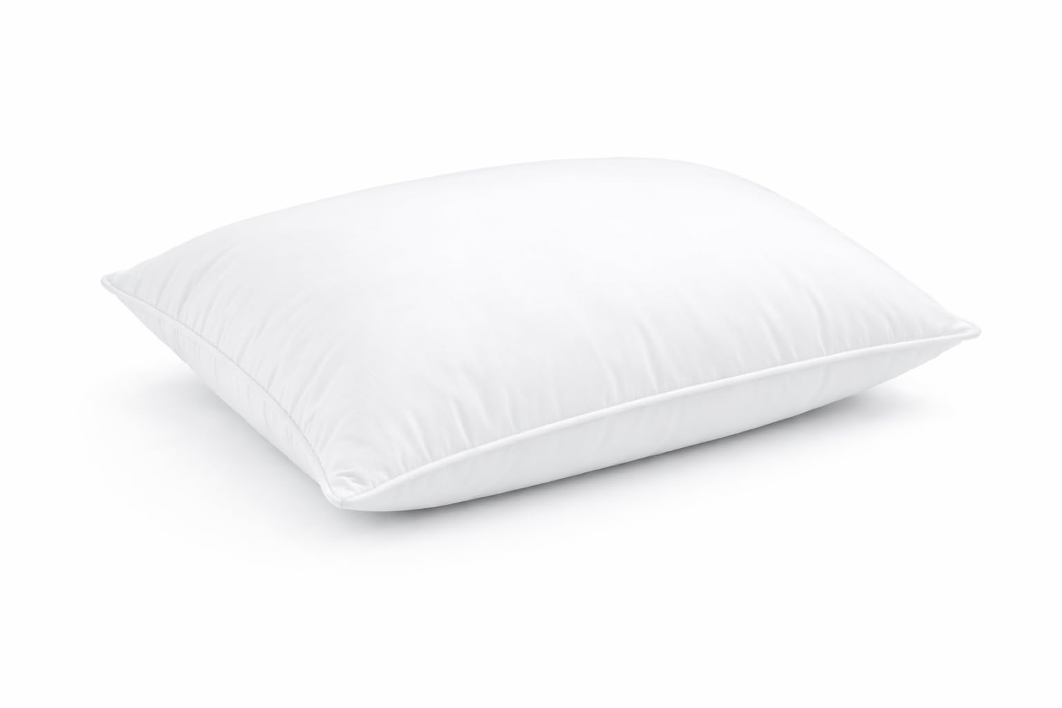 Linens Limited White Polycotton Hollowfibre Non-Allergenic Cot/Cot Bed Pillow (Pack Of 1)