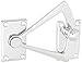 Baldwin 0340260 Dutch Door Quadrant, Bright Chrome