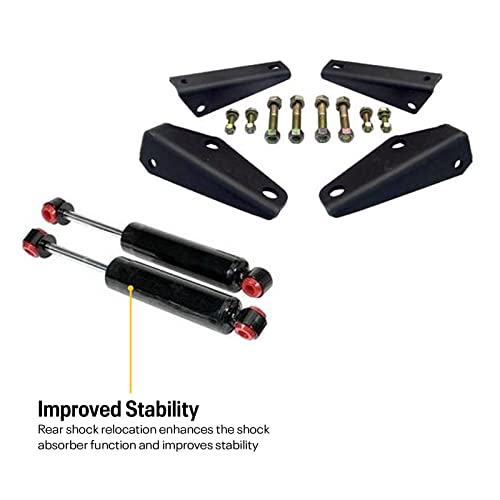 Speedway Motors Lowering Kit Compatible with 1965-1972 Chevy C10 3/5 Drop, Complete Suspension Kit - Thumbnail 5
