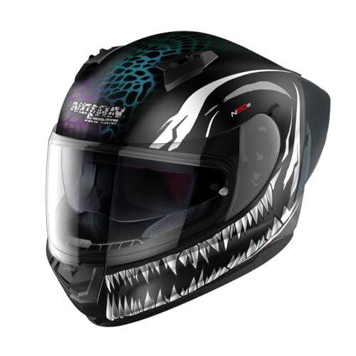 Image of Nolan N60-6 Sport Ravenous 28 Full Face Helmet ECE 22.06 Pinlock Sun Visor XL 62/63