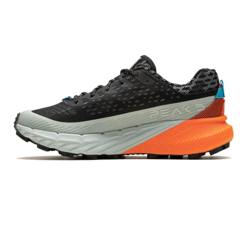 Merrell Damen Agility Peak 5-schwarz/orange Sneaker, 38 EU