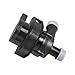 RALBDX Auxiliary Cooling Water Pump With Plug Compatible With A3 A4 TT,VW Beetle Jetta Passat Tiguan CC Eos Golf GTI - 2.0T Engine Replace 1K0965561J
