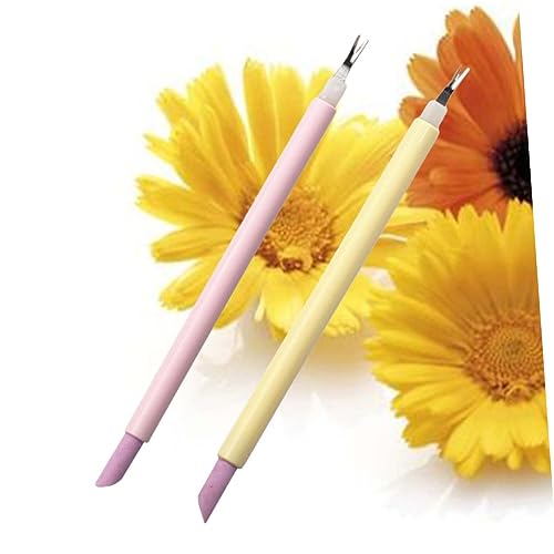 minkissy Garfo De Remoção De Cutícula 6 Peças Ferramentas De Manicure Aparador De Cutícula Garfo De