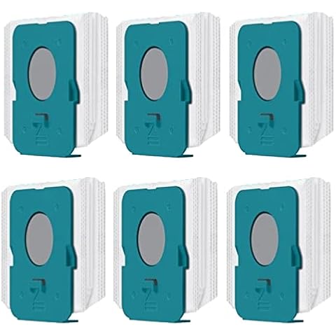 Moupaa 6 Pack Clean Station Dust Bag Replacement for Samsung Bespoke Jet VCA-ADB95 Cordless Stick Vacuum Accessories Parts Cover