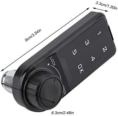 Dimensions of Garosa Electronic Cam Lock