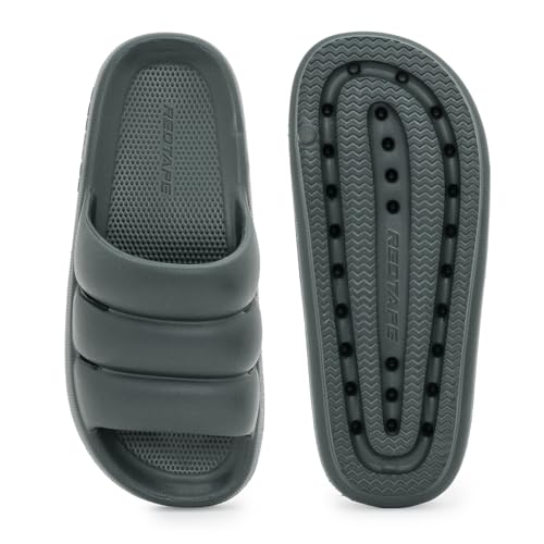 Image of Red Tape Casual Sliders for Women | Refined Round-Toe Shape with a Relaxing Slip-On Support | BLACK | 3 UK
