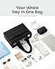 LOVEVOOK Tote Bag for Women, Puffer Work Handbag 1... #4