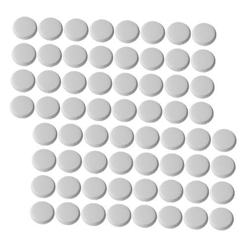 COLLBATH 100pcs Paper Cup Lids Lightweight Covers for Coffee Tea and Water for Home Restaurants Ktv and Events Easy to Store