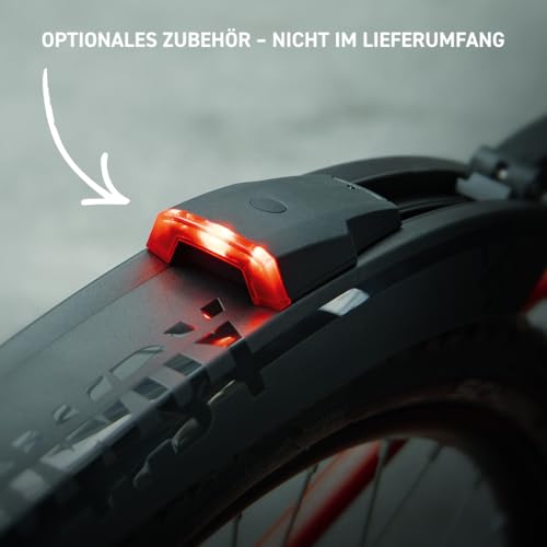 Image of SKS GERMANY Rowdy Set Children's Bicycle Mudguard (Splash Guard Made of High Performance Plastic, Multi-Adjust System for Various Frame Shapes, Easy Assembly, Optional Rear Light, Made in Germany)
