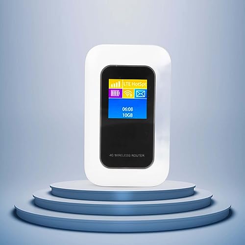 Image of Jeffergarden 4G Portable WiFi Hotspot for International Travel, Multi Band Mobile Router, High Speed Connectivity for Phones and Computers