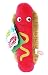 Kidrobot hot Dog; Corn Dog; Pigs in a Blanket; Fast Food; Street Food; Barbecue; Munchies; Junk Food; brat; Bratwurst Yummy World Medium Frankie Hotdog Plush Collectable Plush Toy