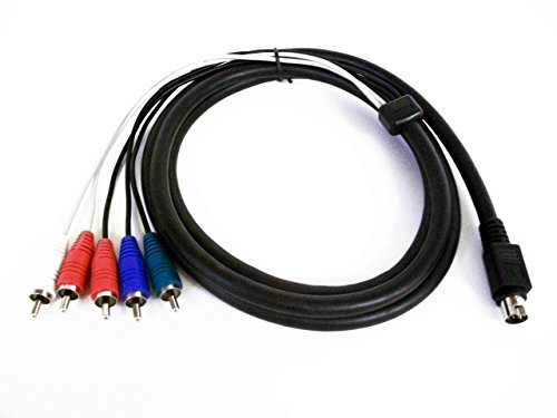 DirecTV 10 Pin Component Cable for H25 C31/41/41w/51 H44 HR54 RGB Red Green Blue