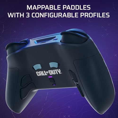 Image of PDP Victrix Pro BFG Wireless Controller for PS4 /PS5 /PC, Sony 3D Audio, Modular Back Buttons /Clutch Triggers /Joystick, Call of Duty Midnight Mask