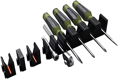 ToolBox Widget - Modular Screwdriver Organizers for Tool Box | Magnetic Screwdriver Holder | Tool Storage Organizer for Professional & DIY Mechanics | Organize Tools for Fast Accountability - 1 Kit