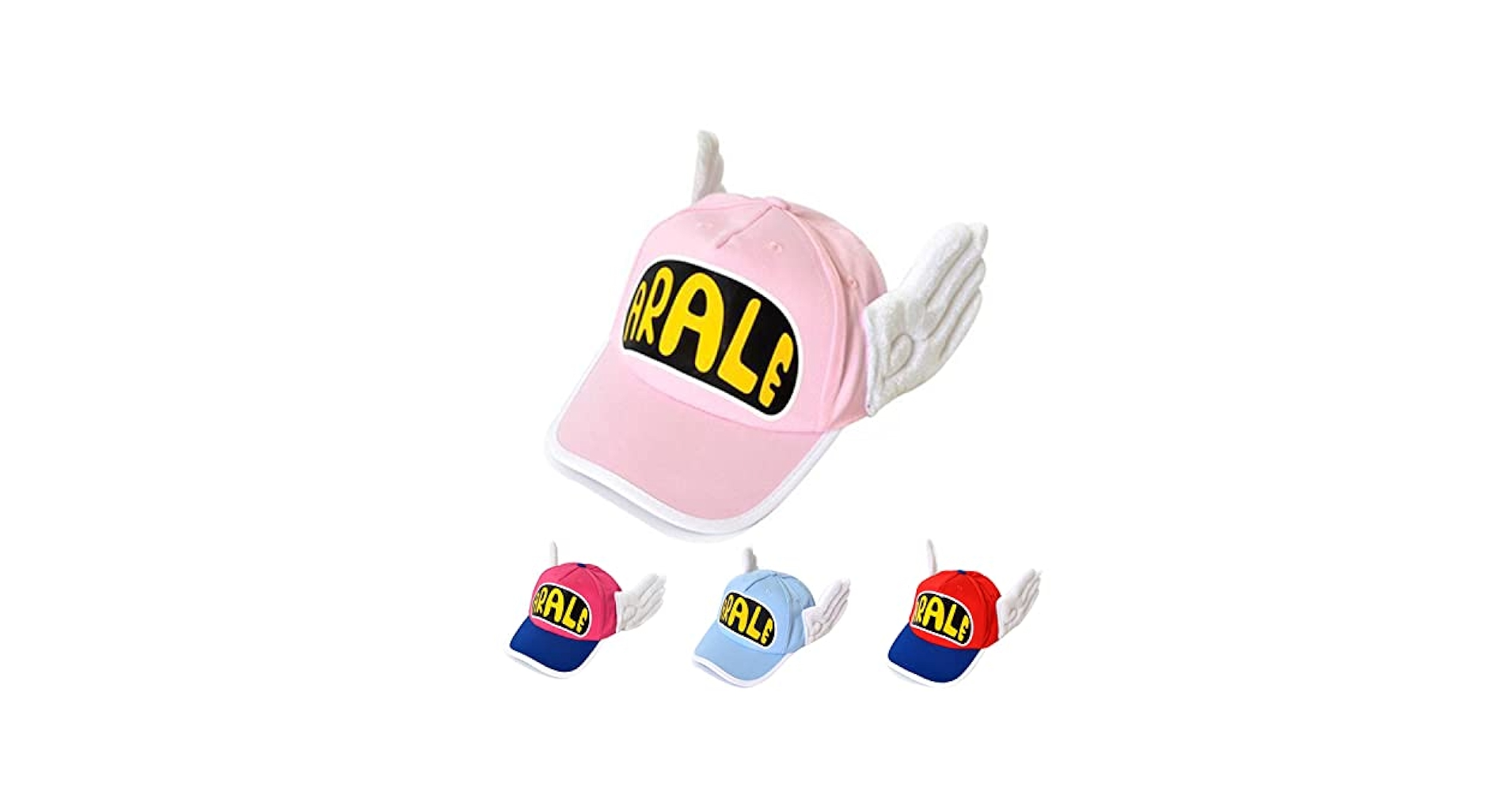 アラレ ミニカー 赤 ウィング付き帽子デザイン アラレ ミニカー 赤 ウィング付き帽子デザイン アラレ ミニカー