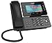 Produktbild Snom D862 IP Telefon, SIP Tischtelefon, 5" IPS-Farbdisplay 1280 x 720 Pixel, 12 SIP-Ident,39/8 Programmierbare Funktionstasten, USB, WiFi NFC, Bluetooth, 3 Jahre Herstellergarantie, Schwarz, 00004535
