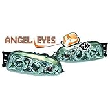 ford fiesta angel eyes mk6 Scheinwerfer Angel Eyes klar/chrom Ford Escort 95-99