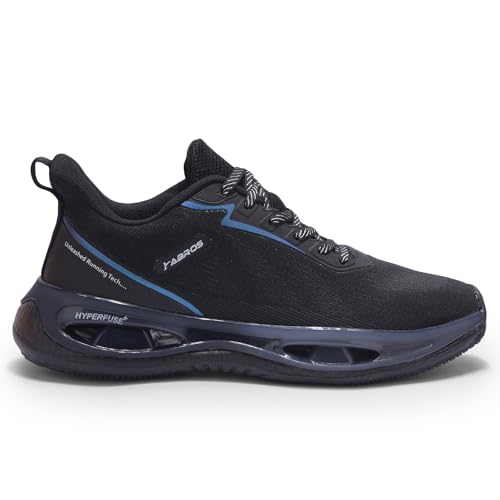 Image of ABROS Men Blaster Sport ShoeASSG1367 Black /Rainbow