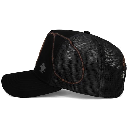 Image of Sacudido's | Trucker Cap Cross Rosary | Snapback Hats, Adjustable, Unisex, Faith
