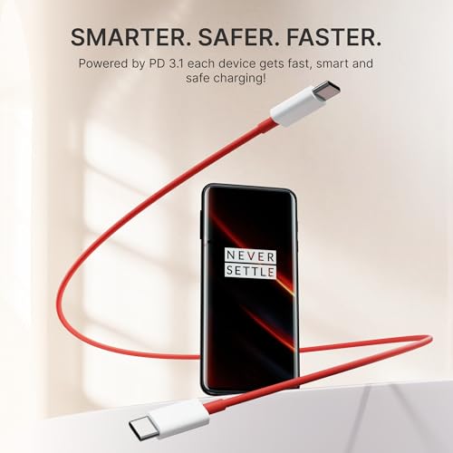 Image of AILKIN 100W Charger Adapter for Fast Charging | 100W Warp /Dash /Adapter Compatible for Oneplus 13 /13R /12 /12R /11 /11R /10 /10 Pro /9 /8 / 8T /7 /Nord /CE 3 & Other Devices by ail-kin
