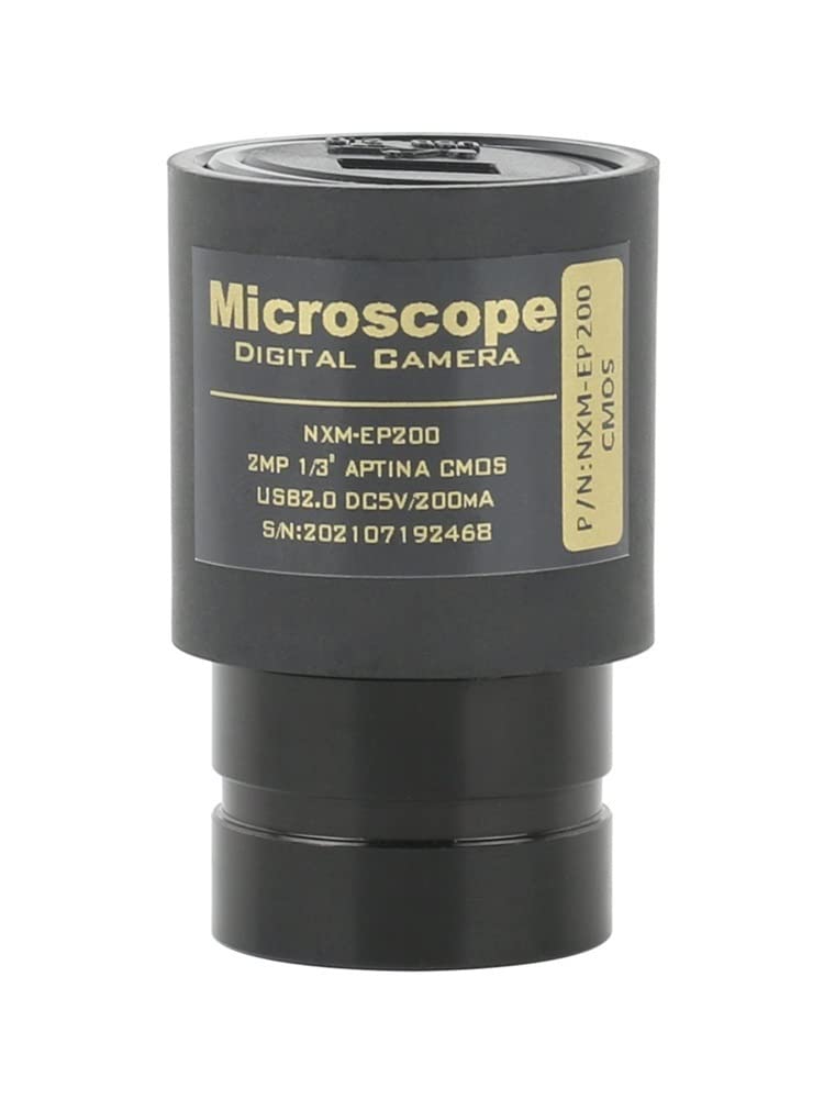 Microscope 2MP 5MP USB Digital Eyepiece Camera Stereo Biological Microscope Industrial Video Camera Free Driver + Adapter 23.2 30 30.5 mm(2.0MP)