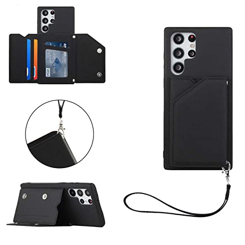 Protection antichoc pour Samsung Galaxy S22 Ultra et S20 avec étui portefeuille