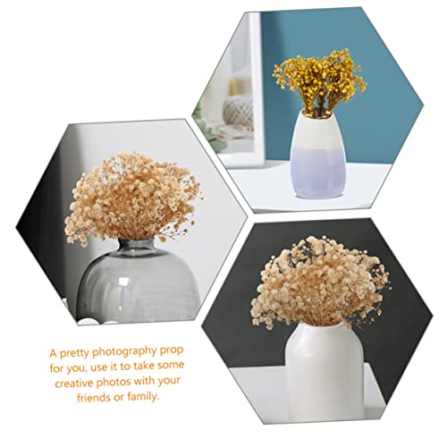 Ramo de flores secas artificiales Baby's Breath Levemolo miniatura 5