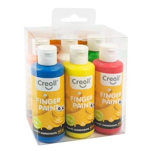 Creall – Vingerverf (6 x 80 ml)