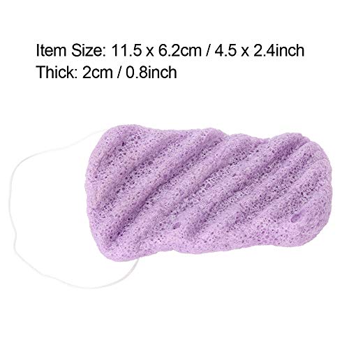 Konjac Baden Peeling Spugna per il Bagno, 3 Pezzi