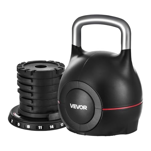 VEVOR Kettlebell Réglable avec 7...