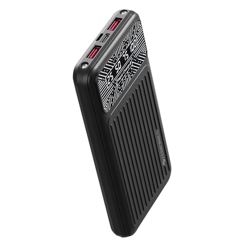 Zebronics EnergiPod 10R4 Power Bank, 10000mAh, 22.5W Rapid Chargi...