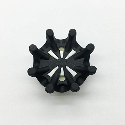 28 Count Fast Lock Golf Spikes Replacement Golf Shoe Spikes Tooth Height 5MM Golf Shoe Cleats Replacements Golf Spikes Easy Install Golf Shoes